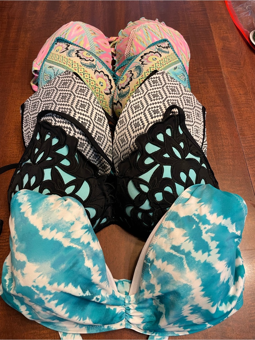 Assorted Swimsuit Tops - 34 DD